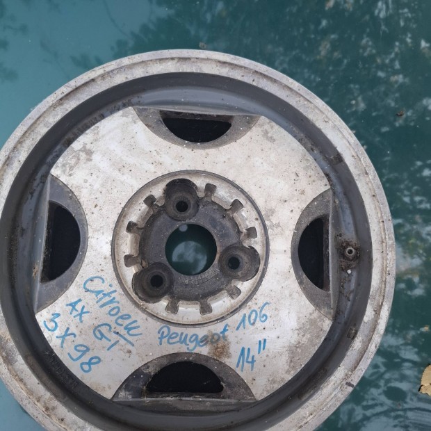 Citroen AX GT Peugeot 106 GTI Vetern alufelni