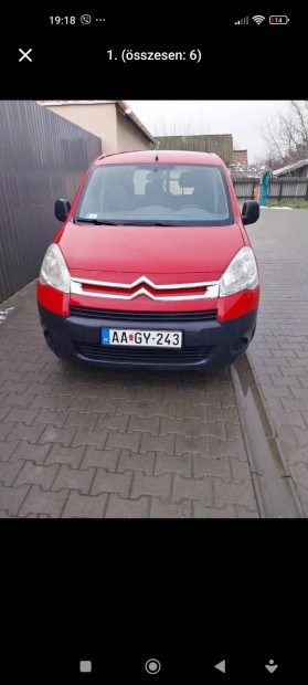 Citroen Berlingo 1.6HDI kisteheraut 