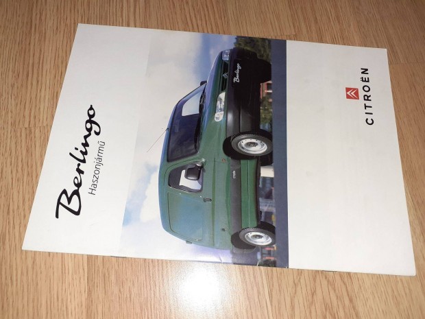Citroen Berlingo (1996-2002, tehergpkocsi) prospektus - magyar nyelv