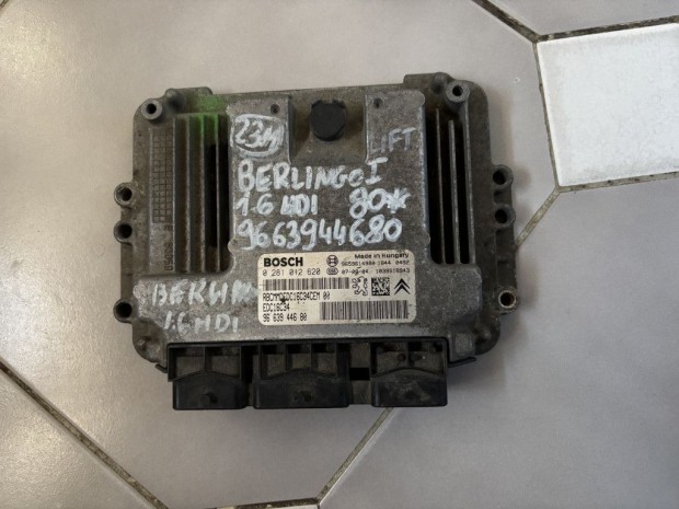 Citroen Berlingo, Peugeot Partner motorvezrl 9663944680