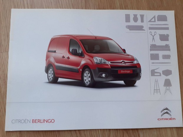 Citroen Berlingo (Tehergpkocsi) prospektus - 2009, magyar nyelv