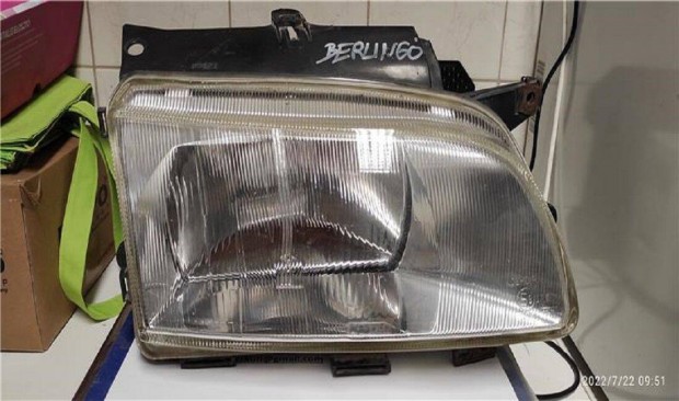 Citroen Berlingo fényszóró jobb 1996 -> 2002,11