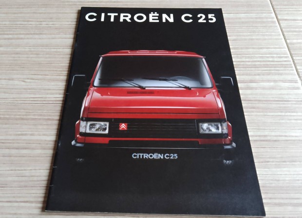 Citroen C25 furgon prospektus, katalgus.