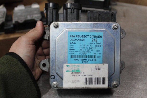 Citroen C2 2003-2005 1.4HDI kormányoszlop vezérlő (9652024280)
