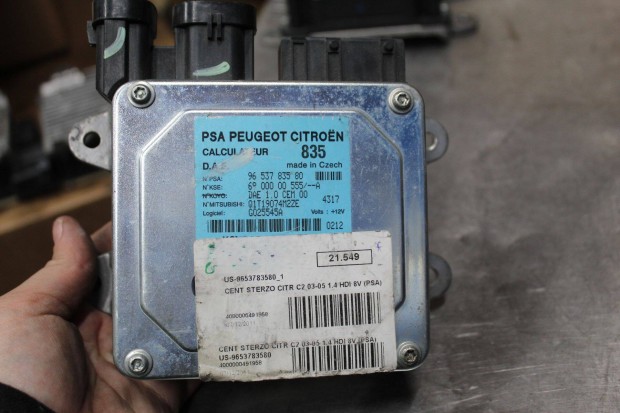 Citroen C2 2003-2005 1.4HDI kormányoszlop vezérlő (9653783580)