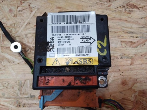 Citroen C2 (2002-2010) Légzsák Vezérlő Elektronika