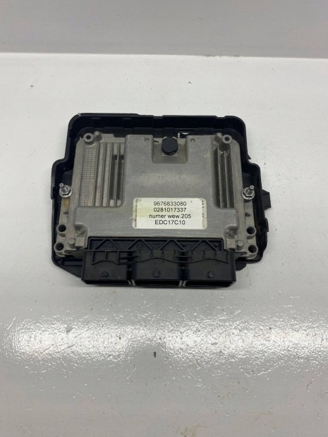 Citroen C3 1.4 HDi motorvezrl elektronika 0281017337 9676833080