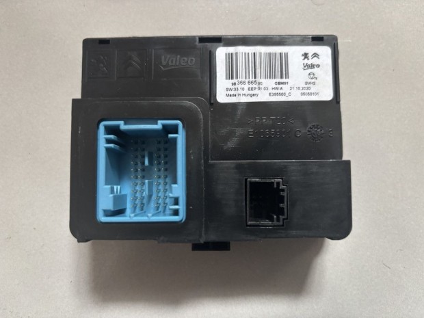 Citroen C3 II, Jumpy klíma vezérlő modul 9836666580