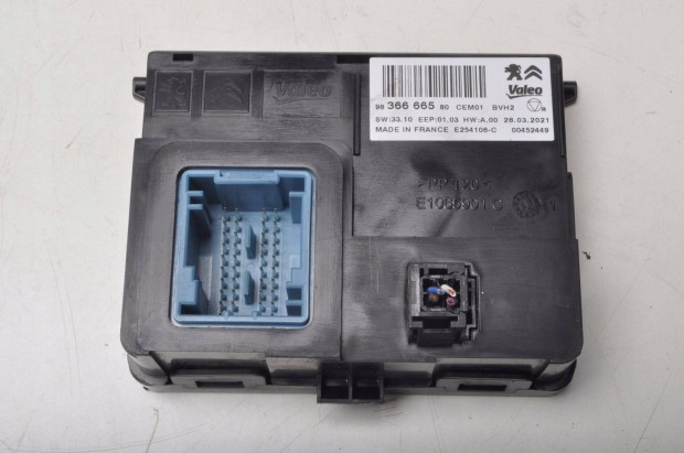 Citroen C3 II klma vezrl modul 9836666580