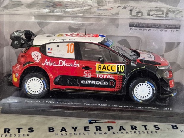 Citroen C3 WRC #10 (2018) - Sebastian Loeb - Daniel Elena -  Edicola