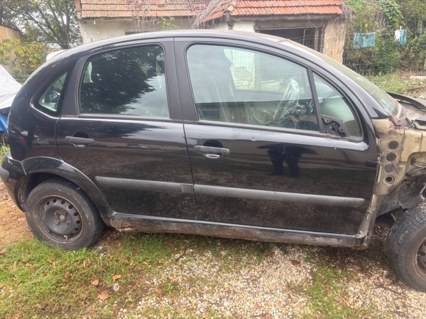 Citroen C3 ajtk fekete