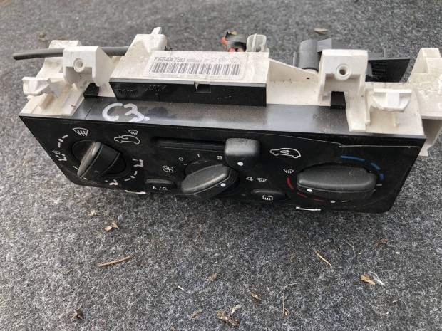 Citroen C3 klmavezrl fts panel 