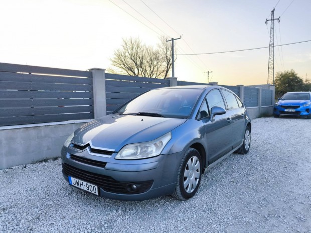 Citroen C4 1.6 HDi SX 1 v vizsga! Teli tank! K...