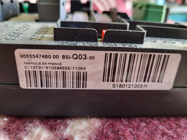 Citroen C4 B7 (2010-) BSI modul BSI-Q03-00 9665547480
