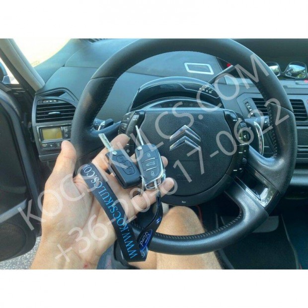 Citroen C4 Grand Picasso 2006 - 2013 autkulcs msols, programozs