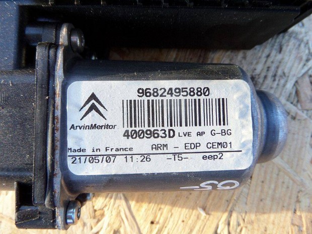 Citroen C4 Picasso Eladó Elektromos ablakemelő motor jobb bal első há