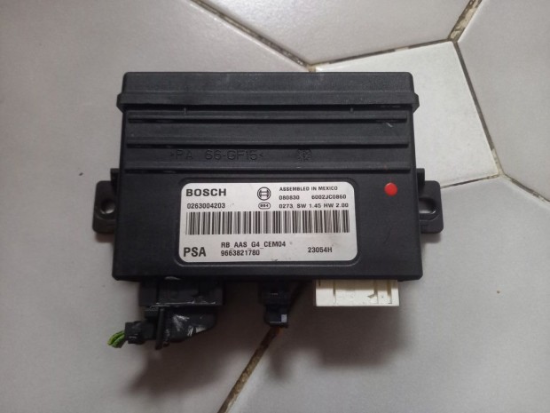 Citroen C4, C5 parkradar PDC modul 9663821780