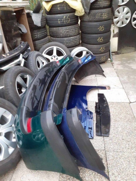 Citroen C8, Peugeot 807 lökhárító, hátsóajtó, lámpák, kerekek