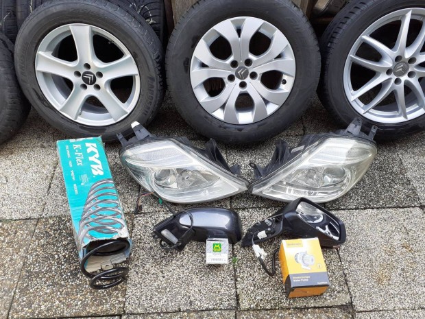 Citroen C8 lámpák xenon is, tükör, önindító, hátsó lökhárító, ülés