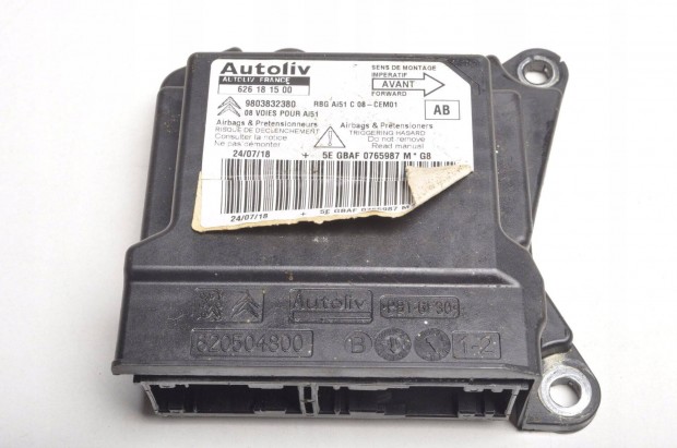 Citroen DS3 lgzsk vezrl modul 9803832380