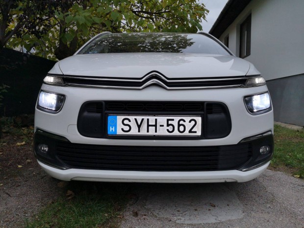 Citroen GRAND C4 Picasso 1.6 Bluehdi Shine 2. Tulaj! Gyri Fnyezs!