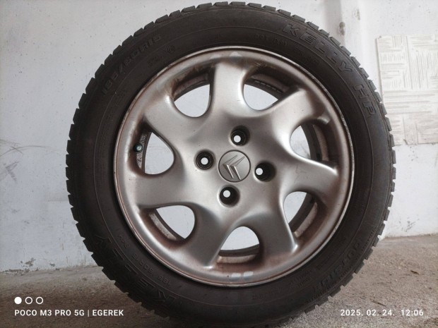 Citroen Nyri Gumi alufelnin ,4 darab 1 garnitra 185/60 R15