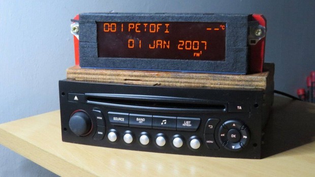 Citroen Peugeot RD45 USB Bluetooth cd rdi fejegysg