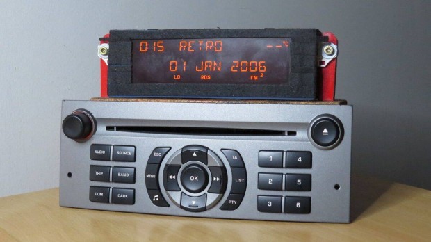 Citroen Peugeot RD4 gy�ri cd r�di� fejegys�g autor�di�