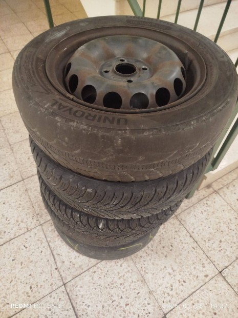 Citroen Peugeot Toyota 4 x 108 14 zollos felniszett 4 db