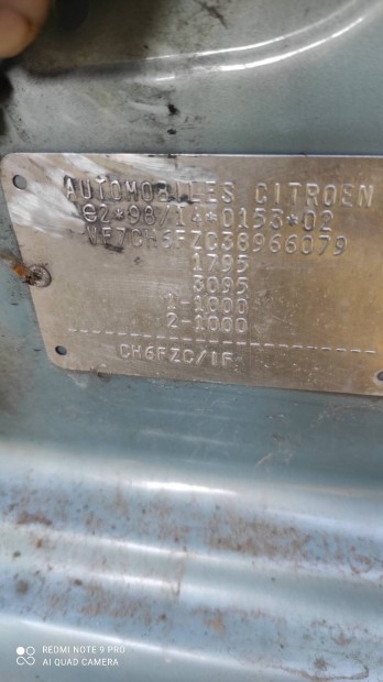 Citroen Xsara Picasso 1.8 motor