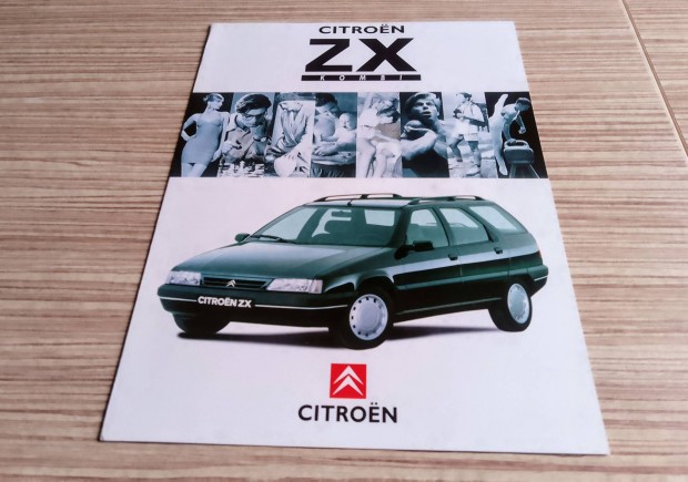 Citroen Zx kombi, magyar prospektus, katalgus.