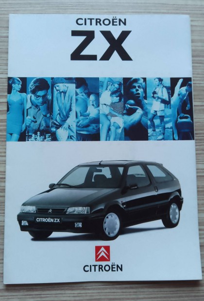 Citroen Zx magyar prospektus, katalgus 