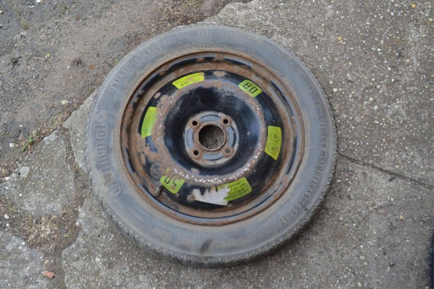 Citroen, Peugeot 16-os pótkerék, mankókerék! 125/85 R16 ET10