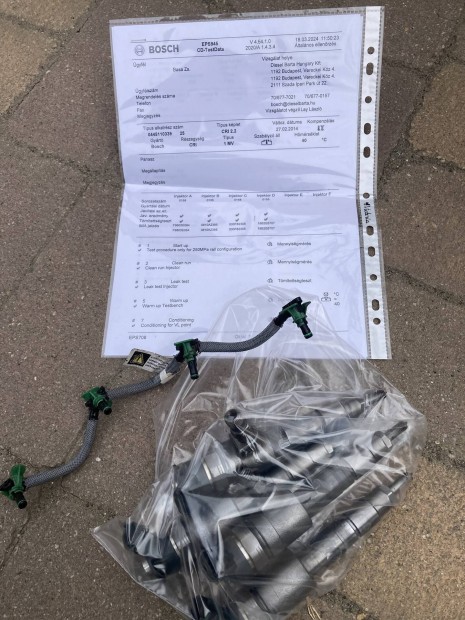 Citroen  Peugeot 1,4 Hdi porlasztk bevizsglva(4Db)