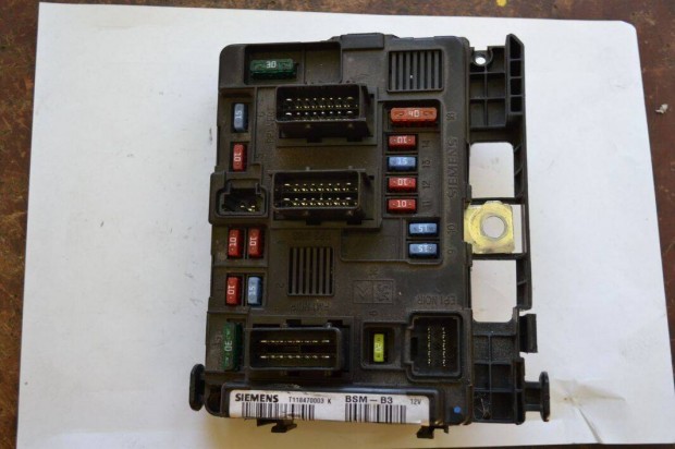 Citroen, Peugeot motort�ri biztos�t�kt�bla, Bsml! 9650618480, BSM-B3