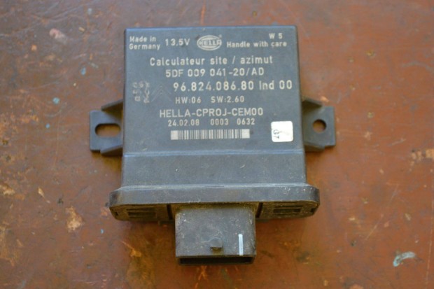 Citroen, Peugeot xenon fényszóró vezérlő! 9682408680, 5DF009041-20/Ad
