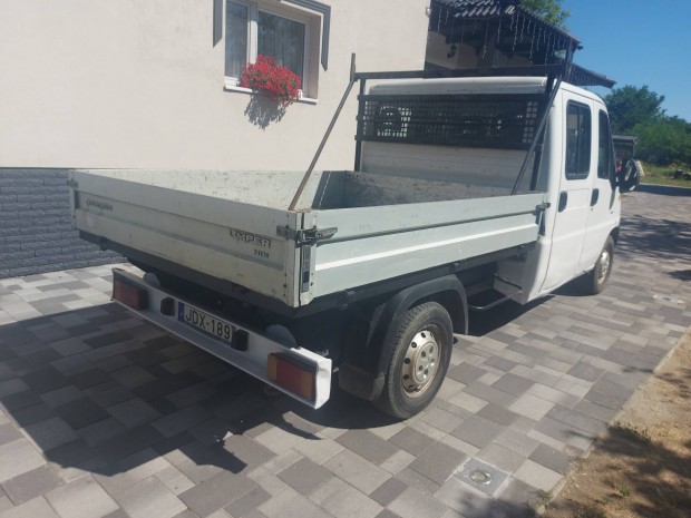Citroen jumper 2.8 HDi 7 személyes plusz platós