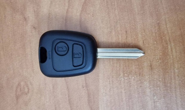 Citroen kulcs, indítókulcs, slusszkulcs pattintós