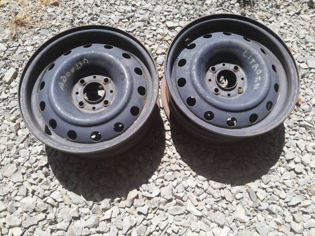 Citroen lemezfelnik 15 col 4x108 6J ET 27 2 DB