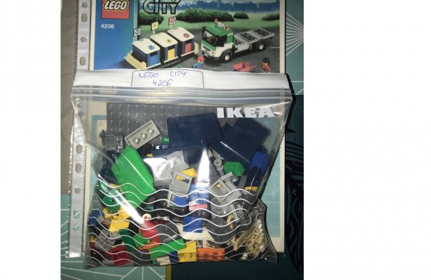 City Lego 4206 Hulladkgyjt aut
