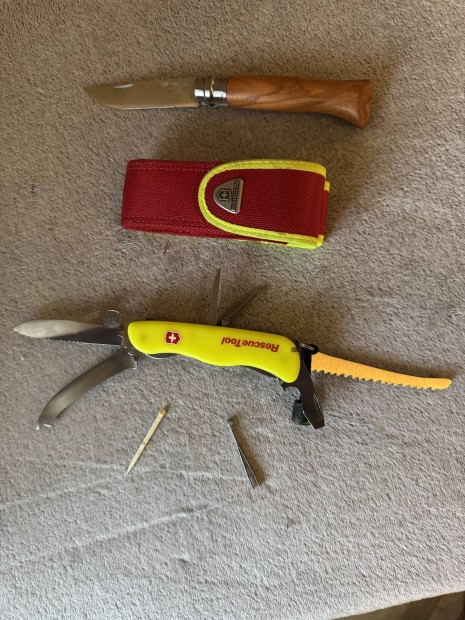 Civivi elementum, Victorinox Rescue Tool, Opinel Inox