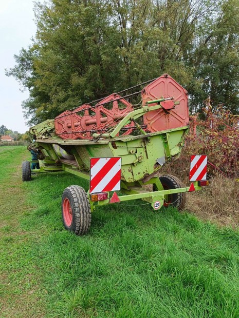 Claas 510 vgasztal, szlltkocsival j llapotban elad