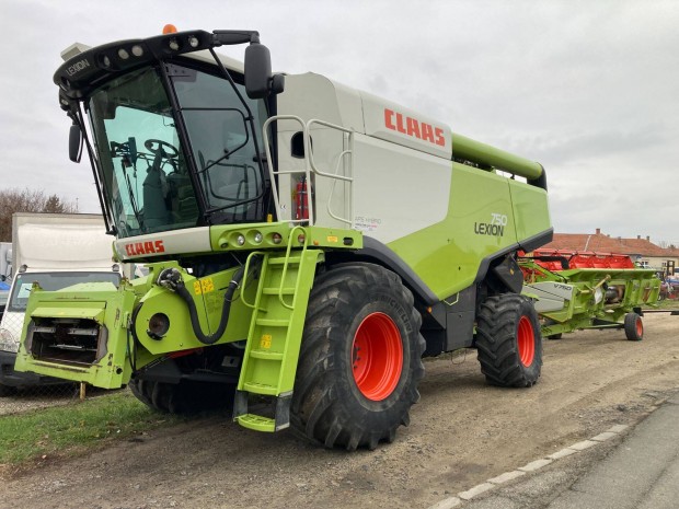 Claas Lexion 750 2000 .. kombjn + gabonaasztal elad