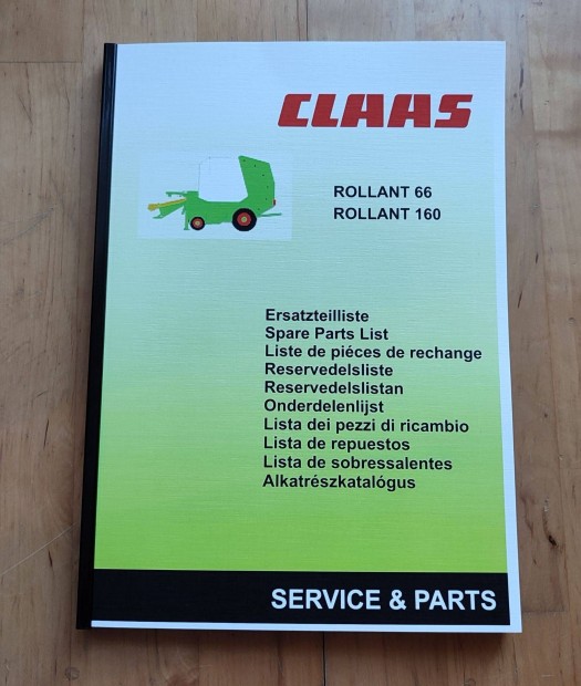 Claas Rollant 66 s 160 alkatrszkatalgus