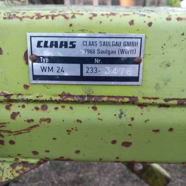 Claas fkasza elad!