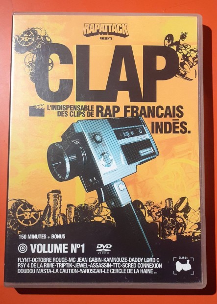 Clap vol 1. Rap Francias Indes DVD