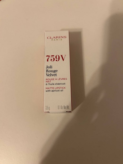 Clarins Joli Rouge Velvet ajakrzs - 759V