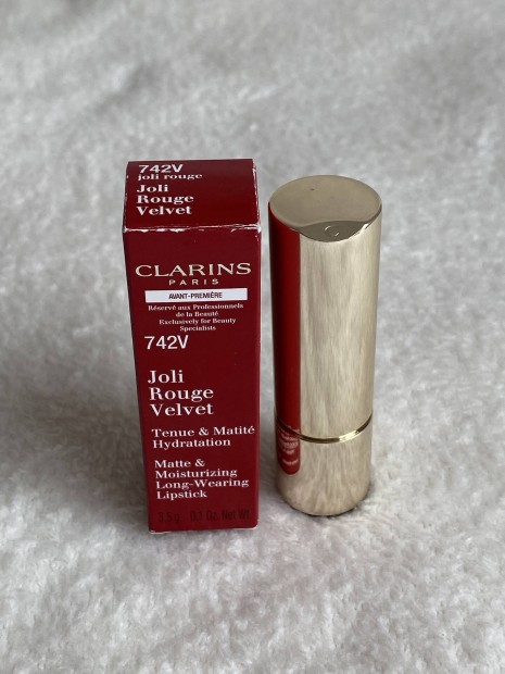 Clarins joli rouge velvet 742 V