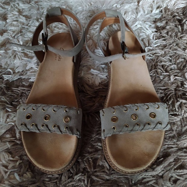 Clarks artisan csinos szrke bokapntos ni szandl 40 40,5