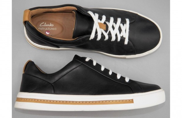 Clarks kívül-belül bőr könnyű félcipő, 37 -es